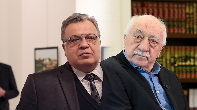 Suikaste uğrayan Rusya'nın Ankara Büyükelçisi Andrey Karlov - FETÖ elebaşı Fethullah Gülen 