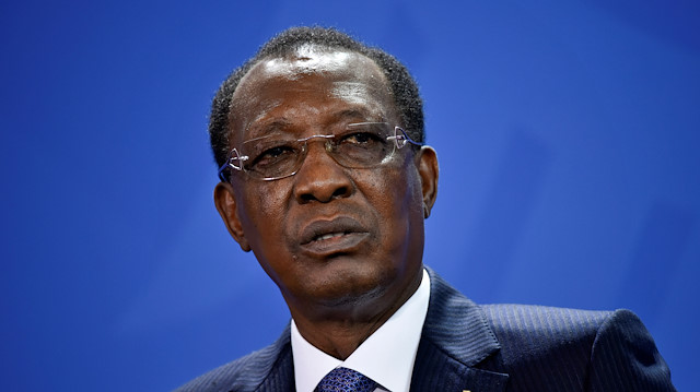 Chad President Idriss Deby 