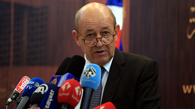 French Foreign Affairs Minister Jean-Yves Le Drian