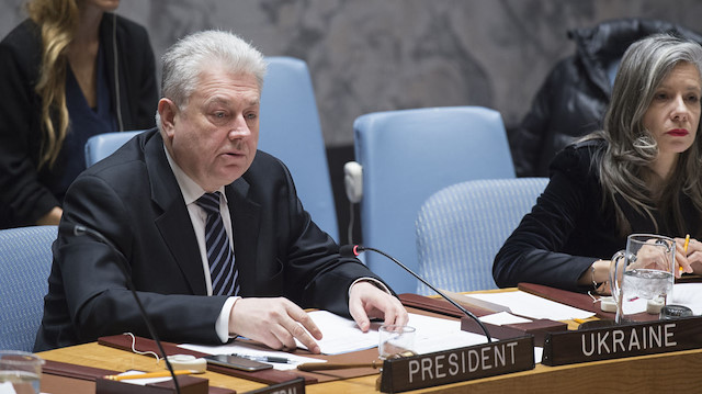 Ukrayna'nın Birleşmiş Milletler (BM) Daimi Temsilcisi Volodymyr Yelchenko