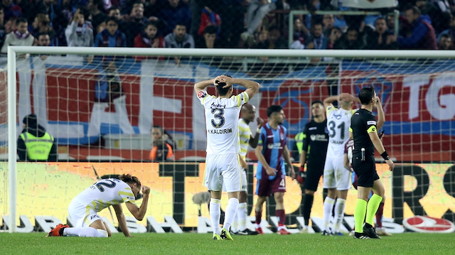 Trabzonspor, Fenerbahçe karşısındaki 18 maçlık galibiyet hasretini sona erdirdi.