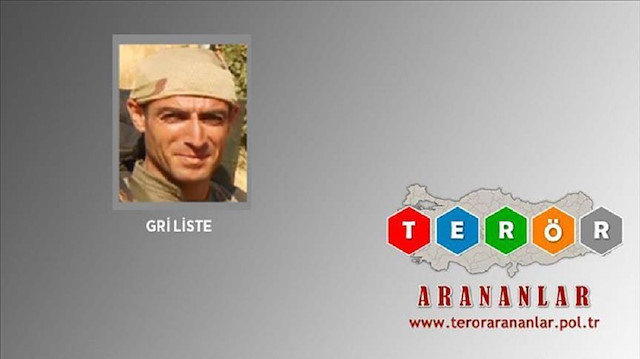 Ali Akbas was on the ministry’s wanted terrorists list with a bounty of 300,000 Turkish liras (around $57,000) on his head.