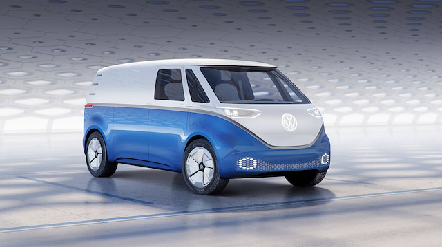 Volkswagen ayrıca kargo dağıtıcıları için bir de elektrikli bisiklet modelini piyasaya sürmeye hazırlanıyor.