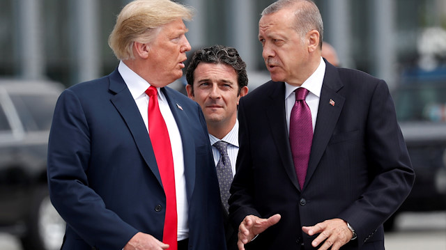 ABD Başkanı Donald Trump ve Cumhurbaşkanı Recep Tayyip Erdoğan