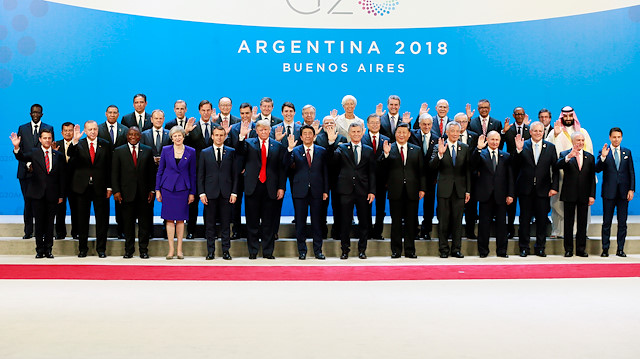 G20 Zirvesi'nin aile fotoğrafı