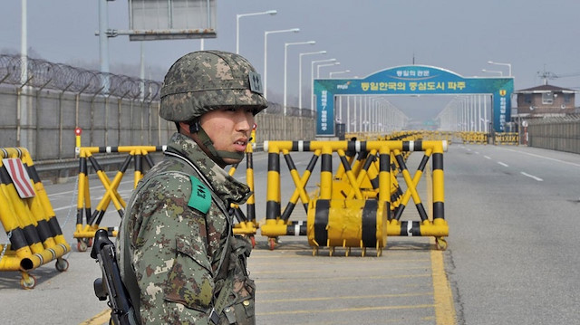 Kuzey Koreli bir asker Güney Kore'ye iltica etti. 
