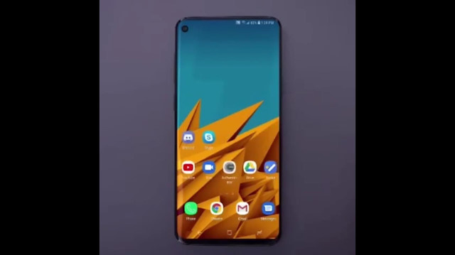 Galaxy S10 konsept tasarımı