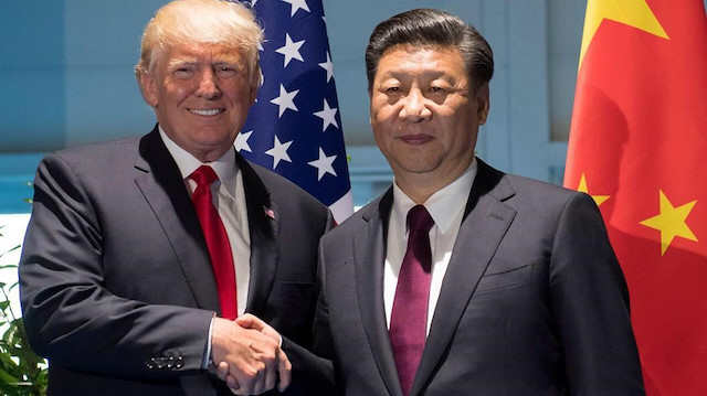 ABD Başkanı Donald Trump ile Çin Devlet Başkanı Şi Cinping