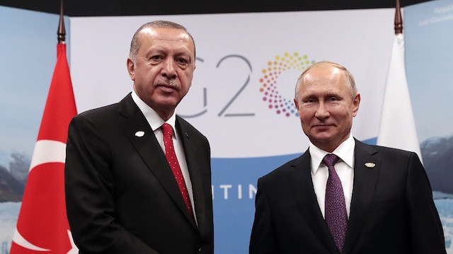 Turkish President Recep Tayyip Erdoğan & Russian President Vladimir Putin
