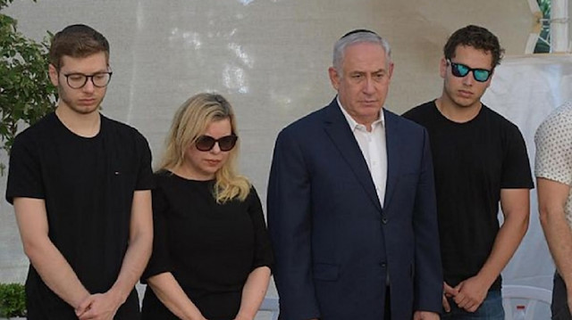 İsrail Başbakanı Benyamin Netanyahu ve ailesi 
