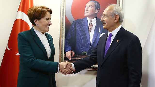 Arşiv:  İyi Parti Genel Başkanı Akşener ile CHP lideri Kılıçdaroğlu geçtiğimiz günlerde bir araya gelmişlerdi.