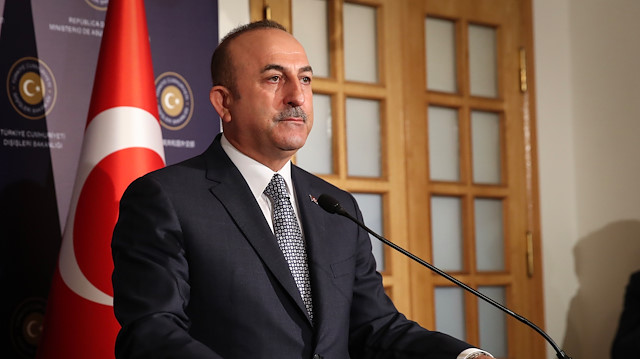 Turkish Foreign Minister  Mevlüt Çavuşoğlu