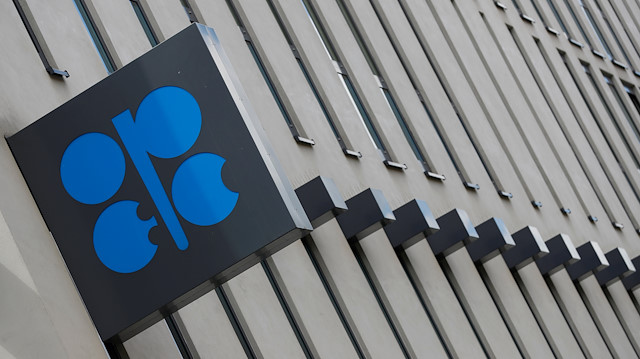 The logo of the Organization of the Petroleoum Exporting Countries (OPEC) is seen at OPEC's headquarters in Vienna, Austria June 19, 2018.