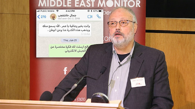 Slain Saudi journalist Jamal Khashoggi 