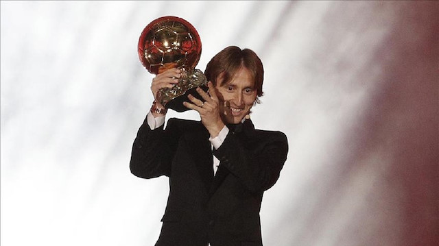 Real Madrid's Croatian midfielder Luka Modric won the 2018 Ballon d'Or award for the best player of the year.
