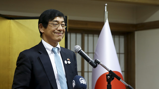 Japanese ambassador to Turkey Akio Miyajima