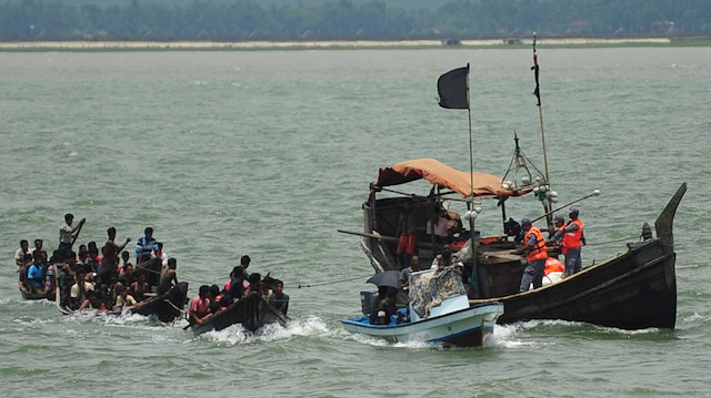  إنقاذ قارب يقل 20 روهنغيًا قبالة سواحل آتشيه في أندونيسيا
