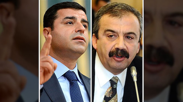 HDP eski Eş Genel Başkanı Selahattin Demirtaş ve HDP Ankara eski Milletvekili Sırrı Süreyya Önder