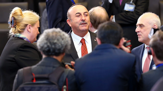 Dışişleri Bakanı Çavuşoğlu, NATO toplantısına katıldı.