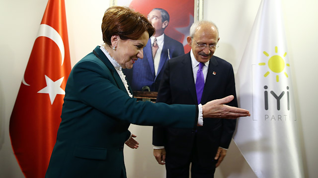İYİ Parti Genel Başkanı Meral Akşener - CHP Genel Başkanı Kemal Kılıçdaroğlu