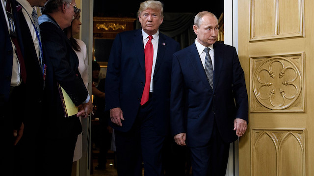 ABD Başkanı Donald Trump ve Rusya Devlet Başkanı Vladimir Putin