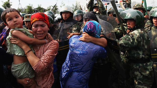 The Turkic Muslim group which makes up around 45 percent of the population of Xinjiang, has long accused China’s authorities for cultural, religious and economic discrimination