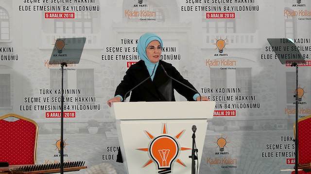 Cumhurbaşkanı Erdoğan'ın eşi Emine Erdoğan