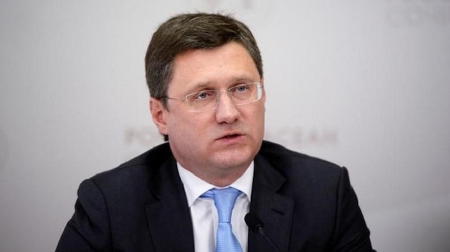 Russian Energy Minister Alexander Novak 