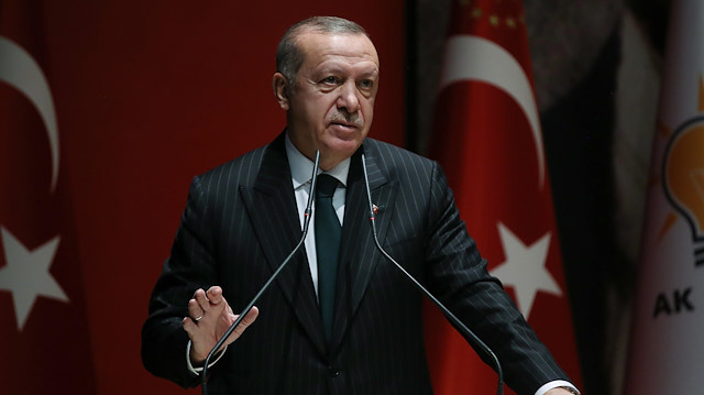 Cumhurbaşkanı Erdoğan, partisinin genel merkezinde düzenlenen Genişletilmiş İl Başkanları Toplantısı'nda konuştu. 