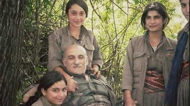 PKK'nın elebaşlarından Duran Kalkan ve kadın teröristler