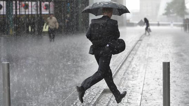 Meteorolojiden sağanak yağış uyarısı