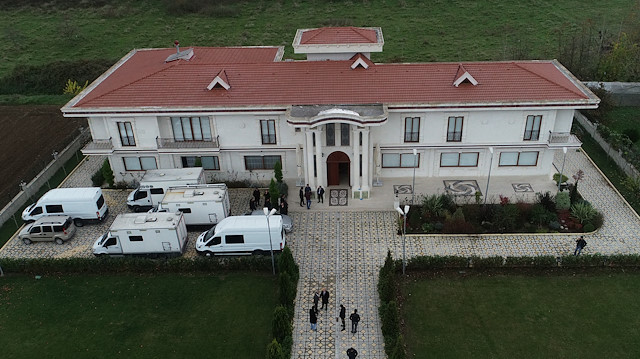Gazeteci Cemal Kaşıkçı cinayetine ilişkin Yalova'da arama yapılan Suudilere ait villa.