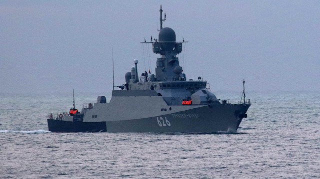 Rusya'ya ait Orekhovo-Zuyevo gemisi Karadeniz'de. 