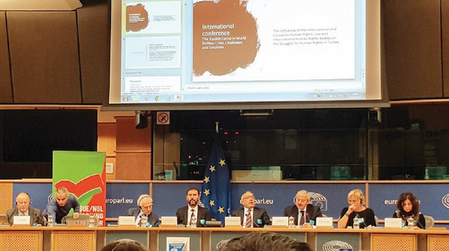 The conference was held at the European Parliament in Brussels. 