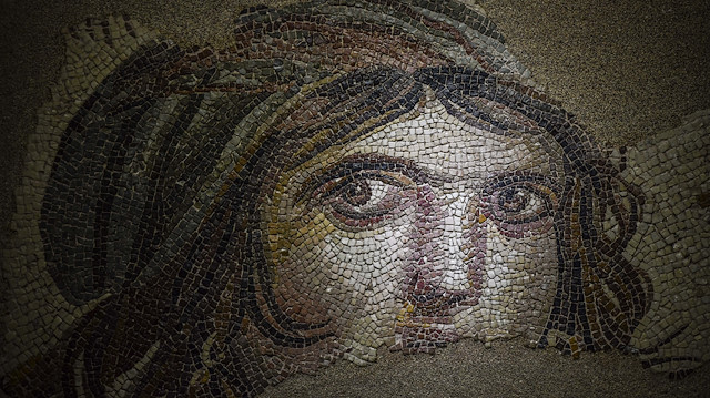 Gypsy Girl mosaic
