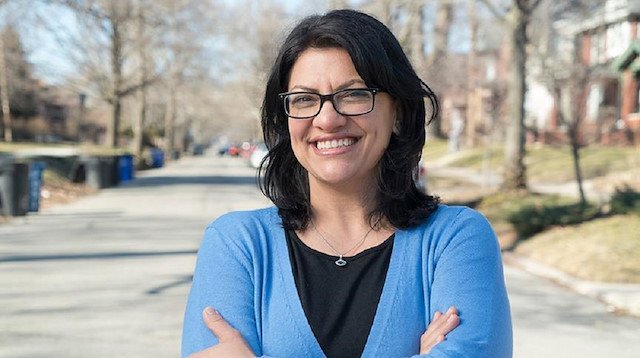 Muslim Congresswoman-elect Rashida Tlaib.