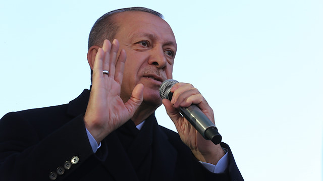 Türkiye Cumhurbaşkanı Recep Tayyip Erdoğan Üsküdar'da konuştu.