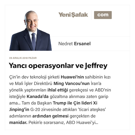 Yancı operasyonlar ve Jeffrey gambiti...