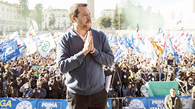 Başbakan Yardımcısı ve İçişleri Bakanı Matteo Salvini