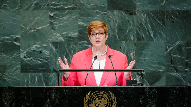 Australian Foreign Minister Marise Payne