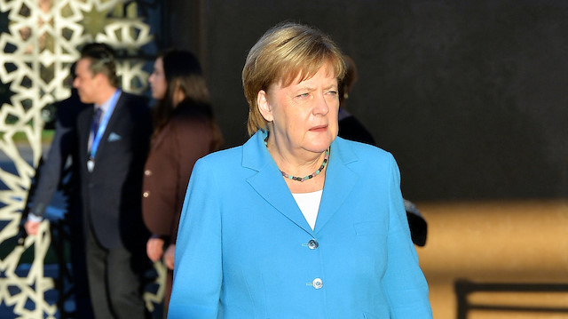 German Chancellor Angela Merkel