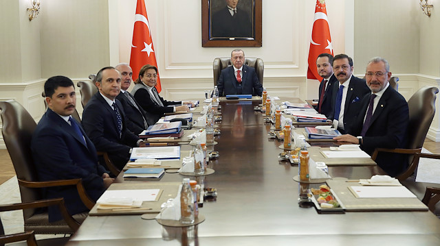 Türkiye Varlık Fonu toplantısı Cumhurbaşkanı Erdoğan başkanlığında toplandı