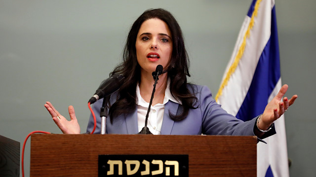 Israeli Justice Minister Ayelet Shaked 