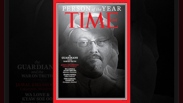 TIME dergisi Cemal Kaşıkçı'yı yılın kişisi olarak seçti 