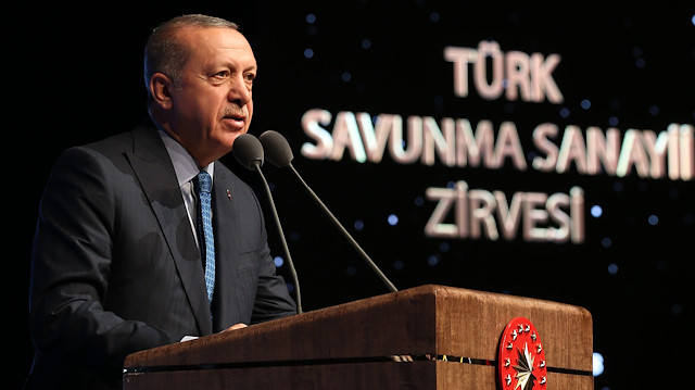 Cumhurbaşkanı Erdoğan, Türk Savunma Sanayii Zirvesi'nde konuştu. 