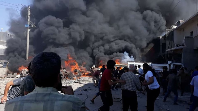 انفجار سيارة مفخخة في أعزاز السورية قرب مشفى