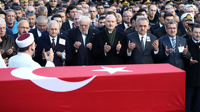 Şehit Emniyet Müdürü son yolculuğuna uğurlandı

