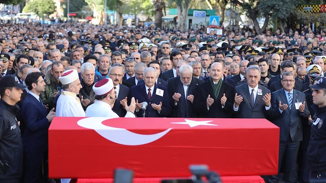 Şehit Emniyet Müdürü Verdi son yolculuğuna uğurlandı