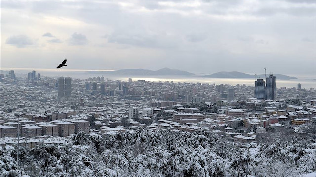 İstanbul'da karla karışık yağmur beklentisi