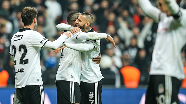 Beşiktaş, derbide Galatasaray'ı 1-0 mağlup etmişti.